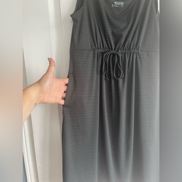 Columbia Sleeveless Tie Waist Drawstring Lightweight - Picture 5 of 8